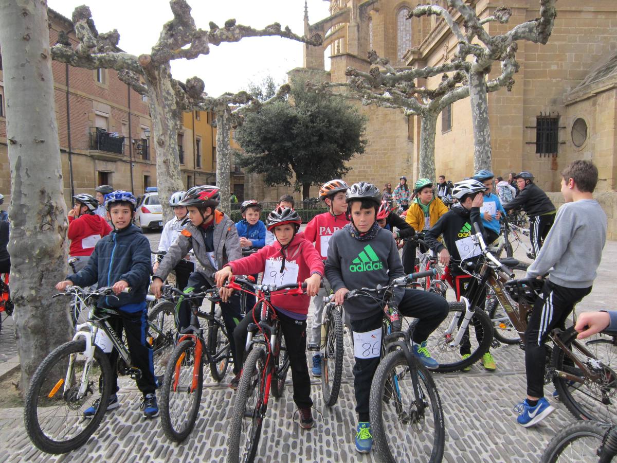 III Marcha en bicicleta en Santo Domingo de la Calzada a beneficio de la AECC