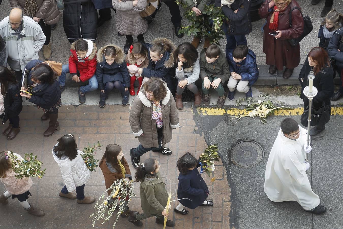 La borriquilla recorre Logroño