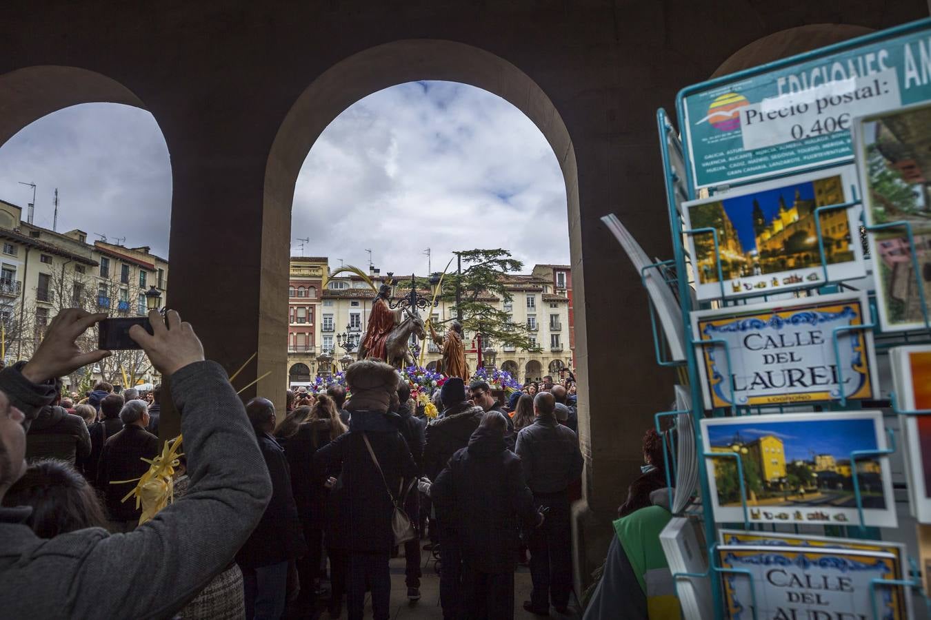 La borriquilla recorre Logroño