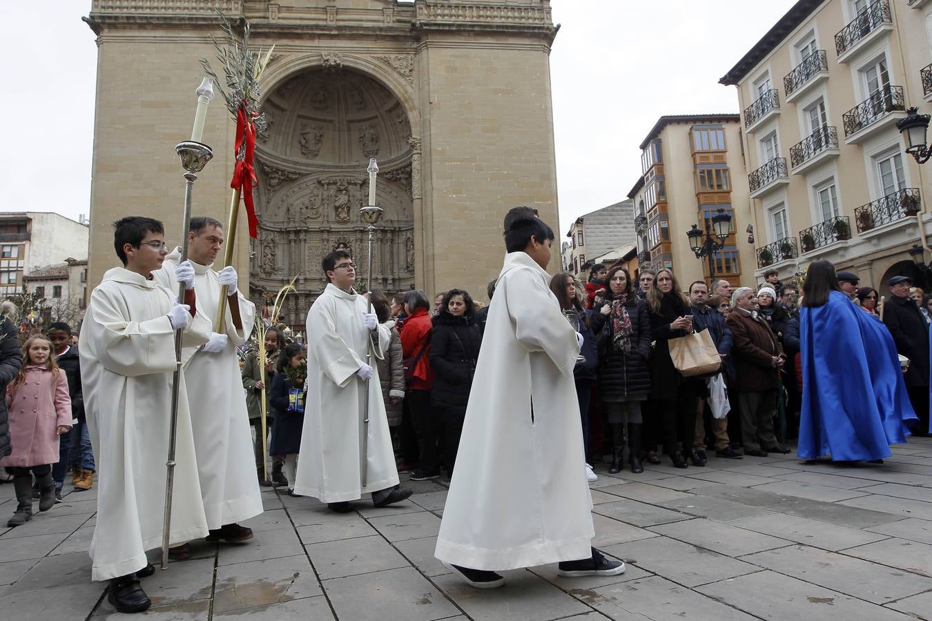 La borriquilla recorre Logroño