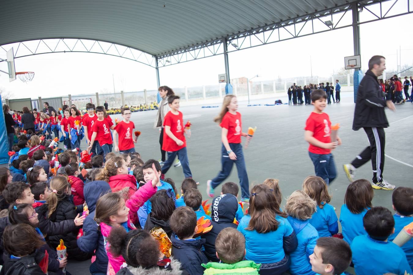 Deporte en Maristas con sus Mini-olimpiadas