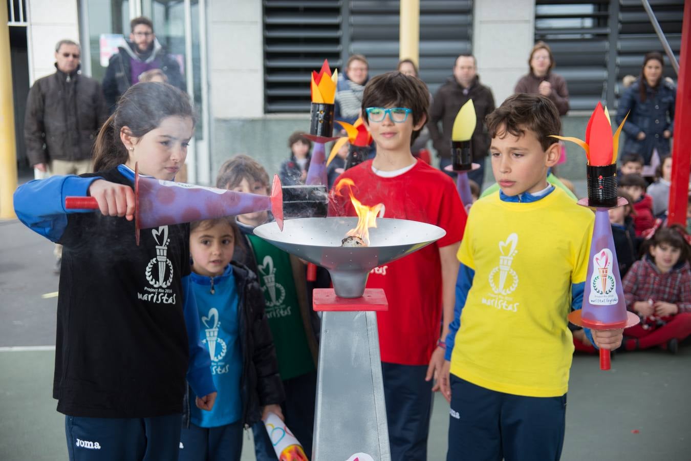 Deporte en Maristas con sus Mini-olimpiadas