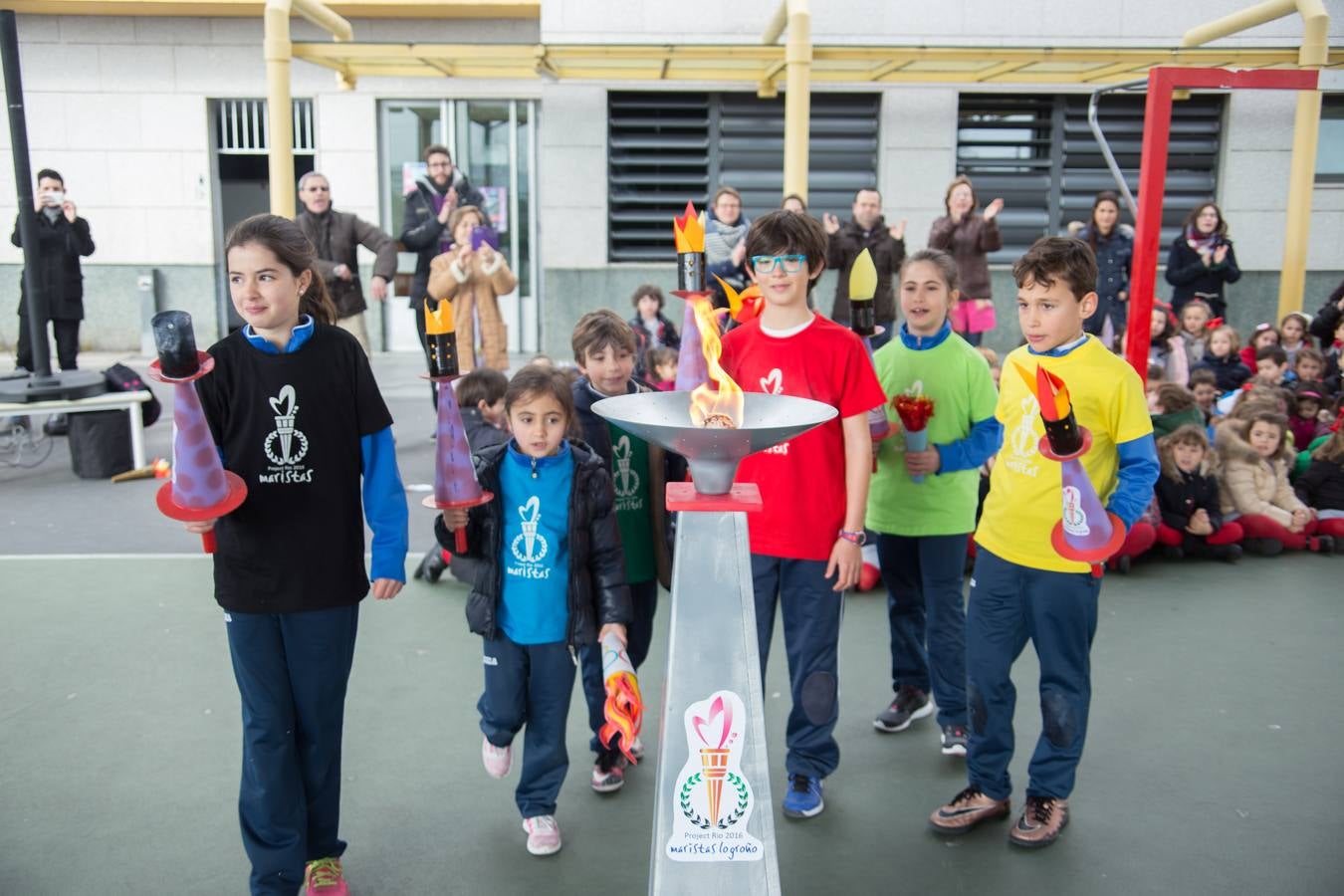 Deporte en Maristas con sus Mini-olimpiadas