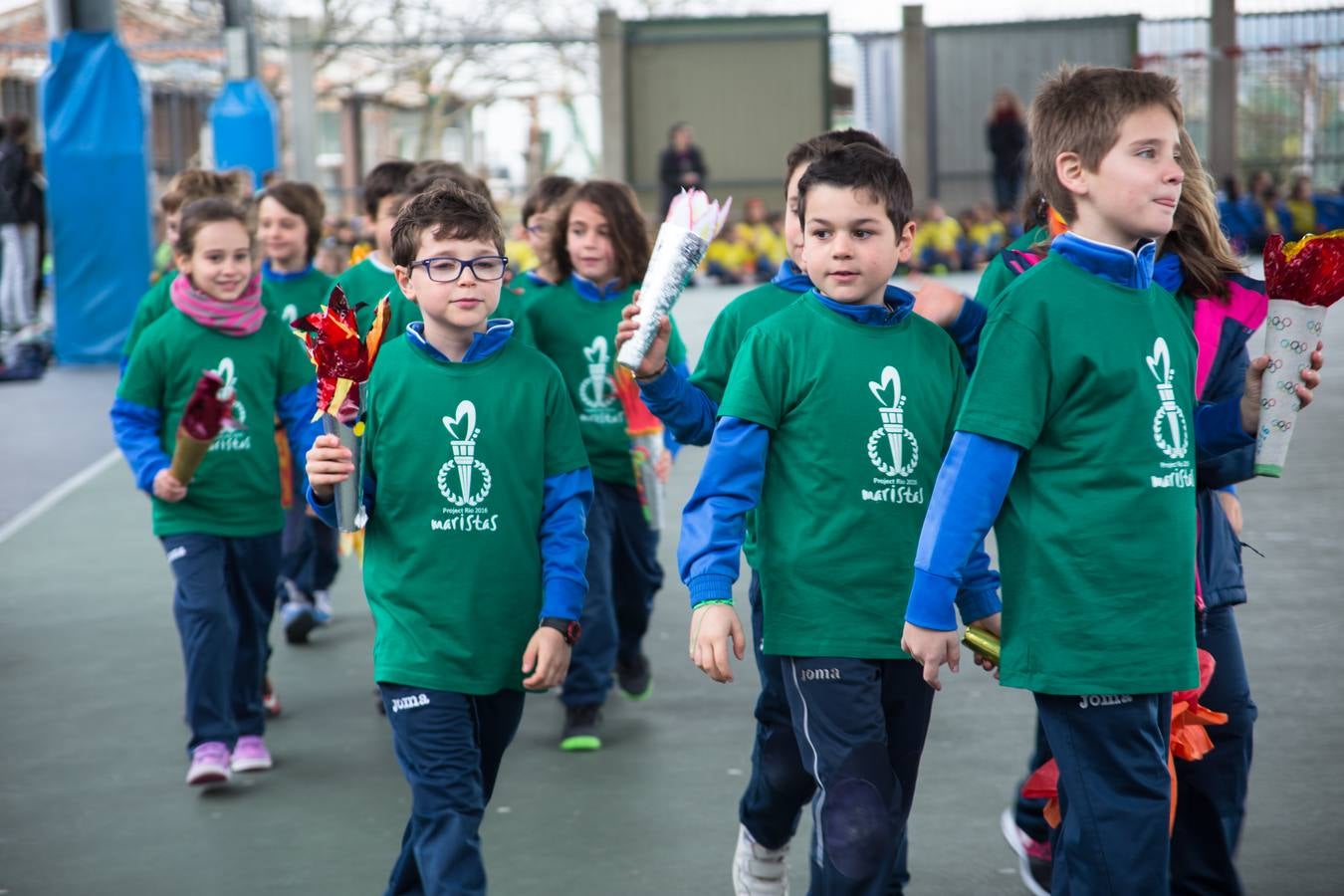 Deporte en Maristas con sus Mini-olimpiadas