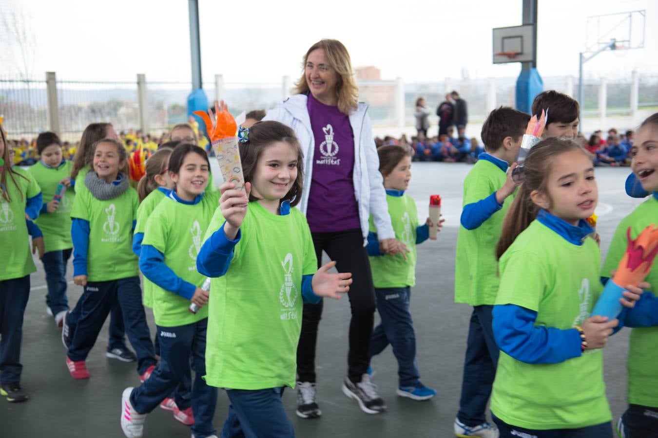 Deporte en Maristas con sus Mini-olimpiadas