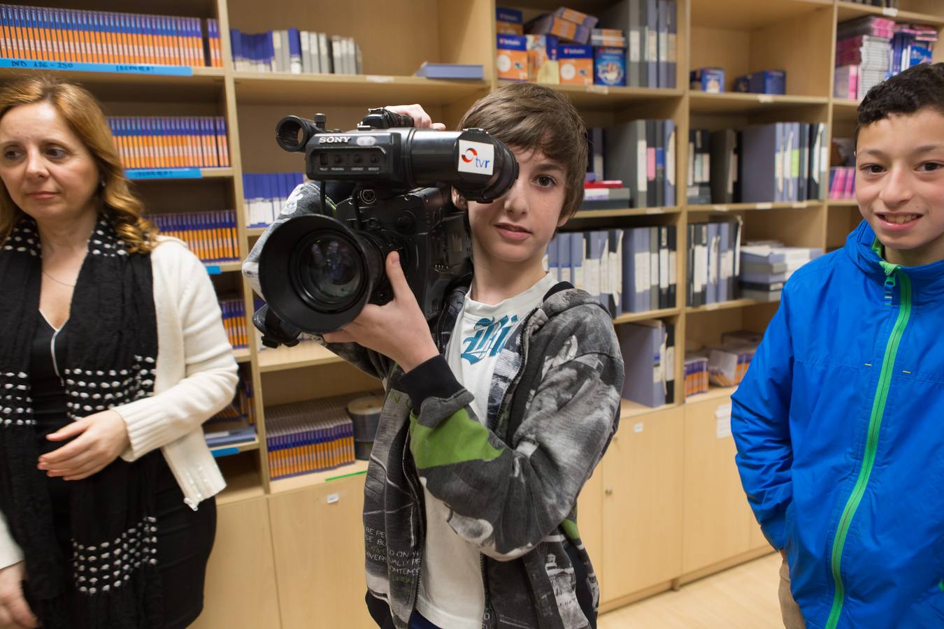 Los alumnos de 2º de la ESO del IES Celso Díaz, de Arnedo, visitan la multimedia de Diario LA RIOJA