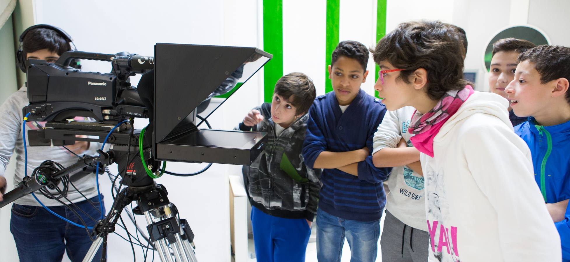 Los alumnos de 2º de la ESO del IES Celso Díaz, de Arnedo, visitan la multimedia de Diario LA RIOJA