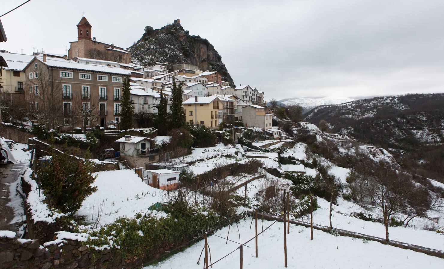 Nieve en Cameros