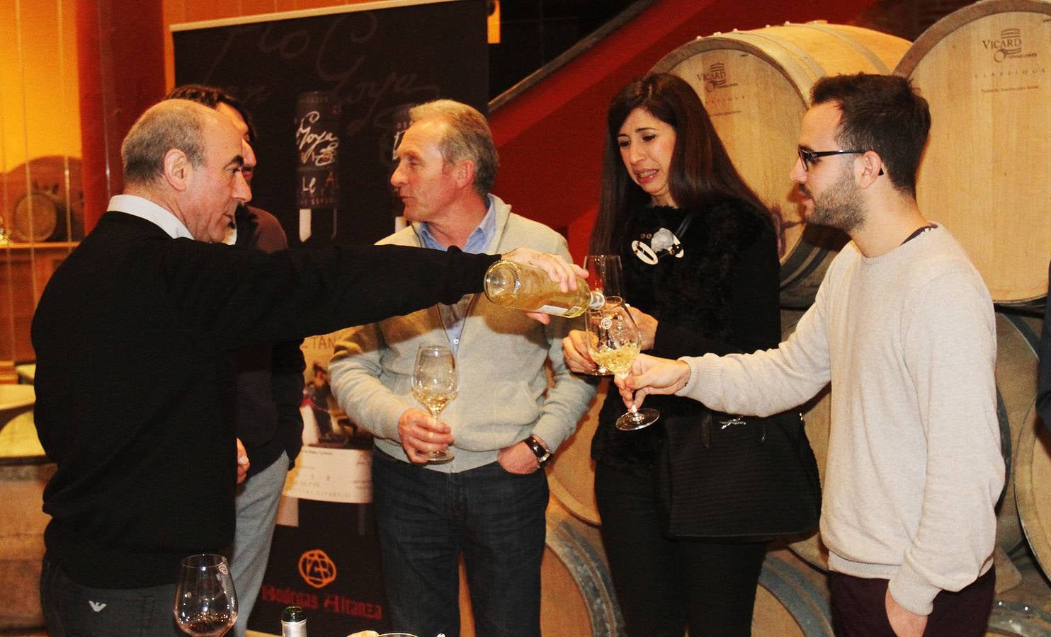 Cena de la Vuelta Ciclista a La Rioja 2016 en Bodegas Altanza