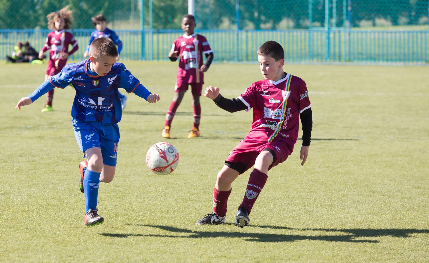 La esencia del fútbol, en Viana