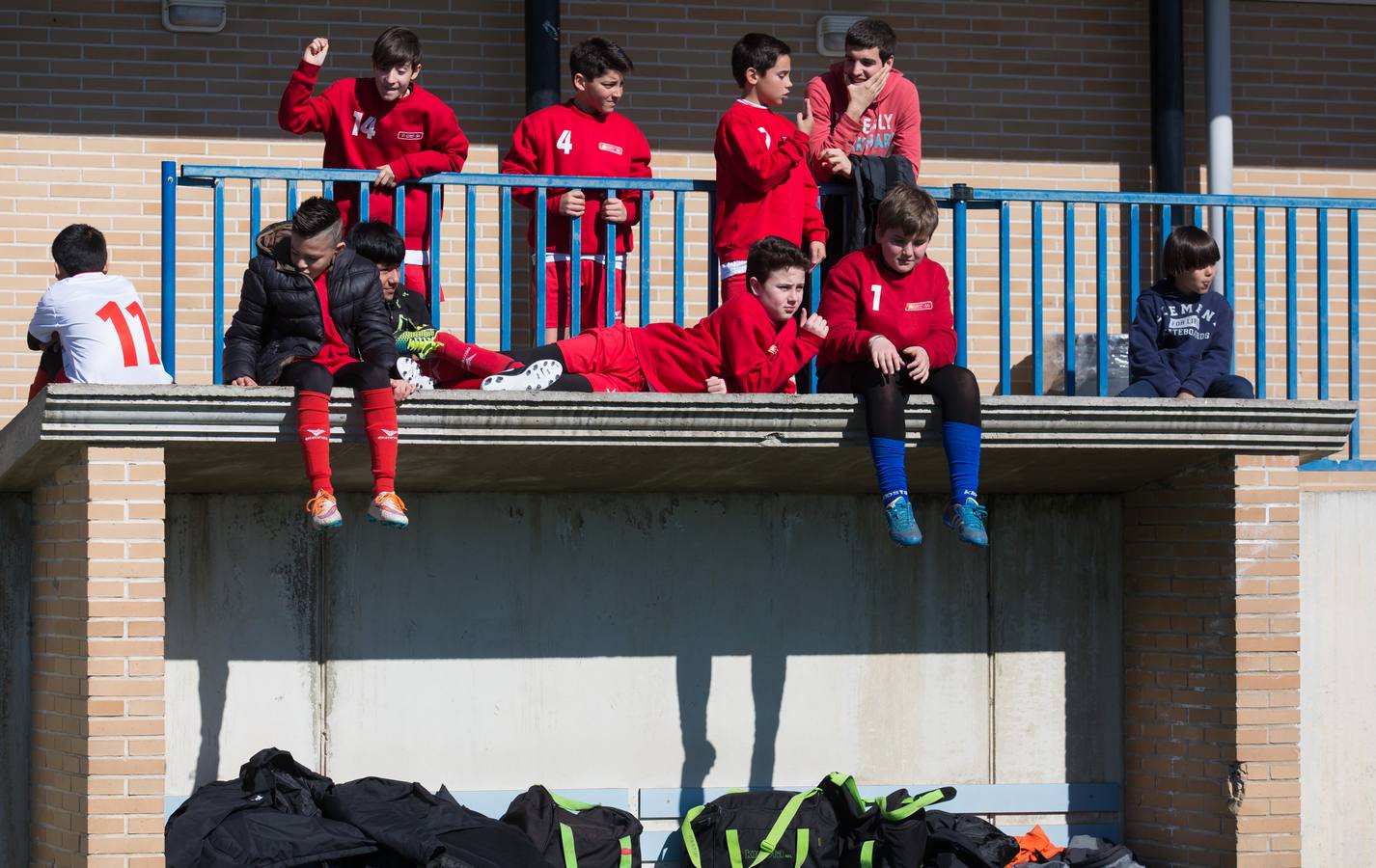 La esencia del fútbol, en Viana