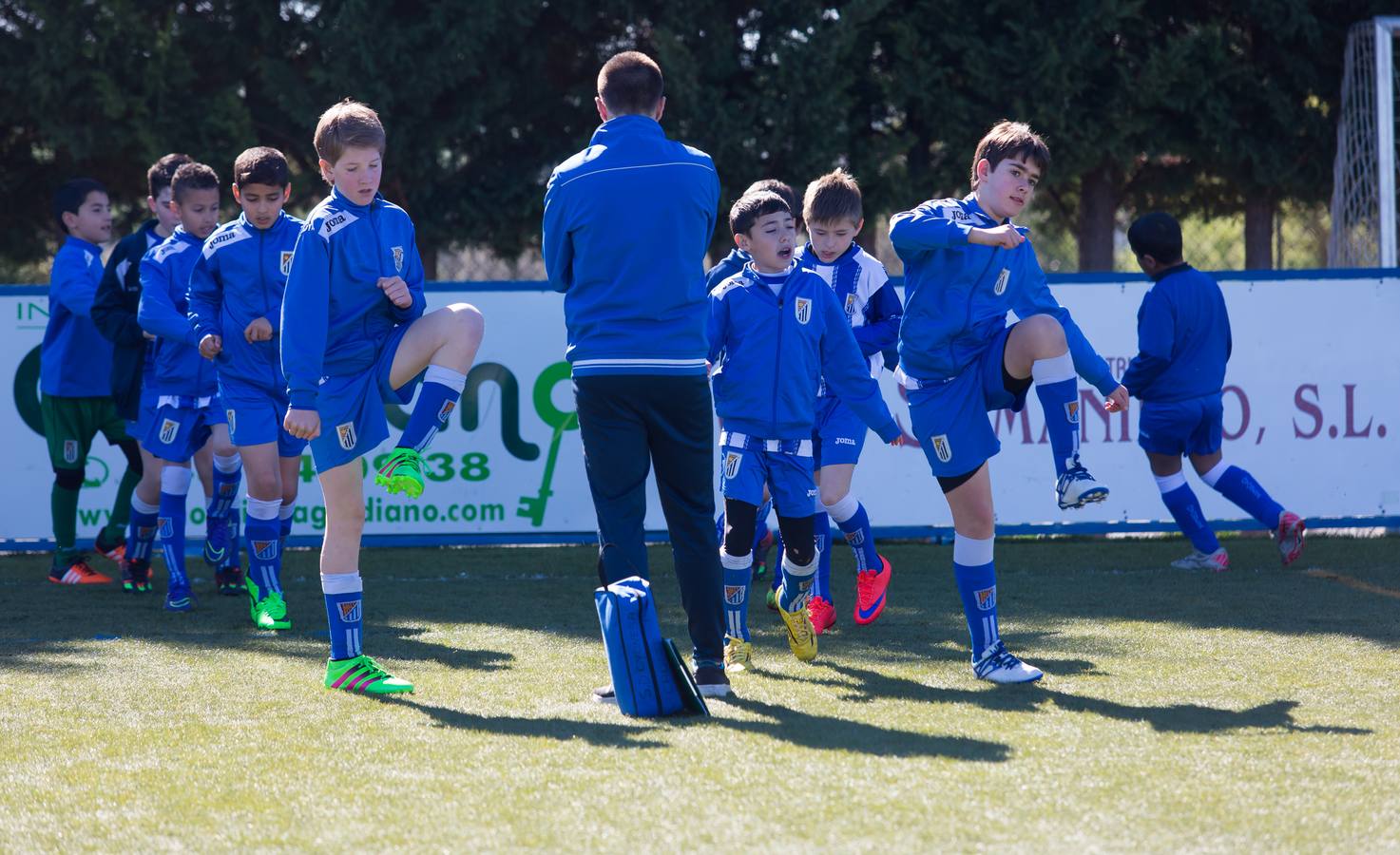 La esencia del fútbol, en Viana