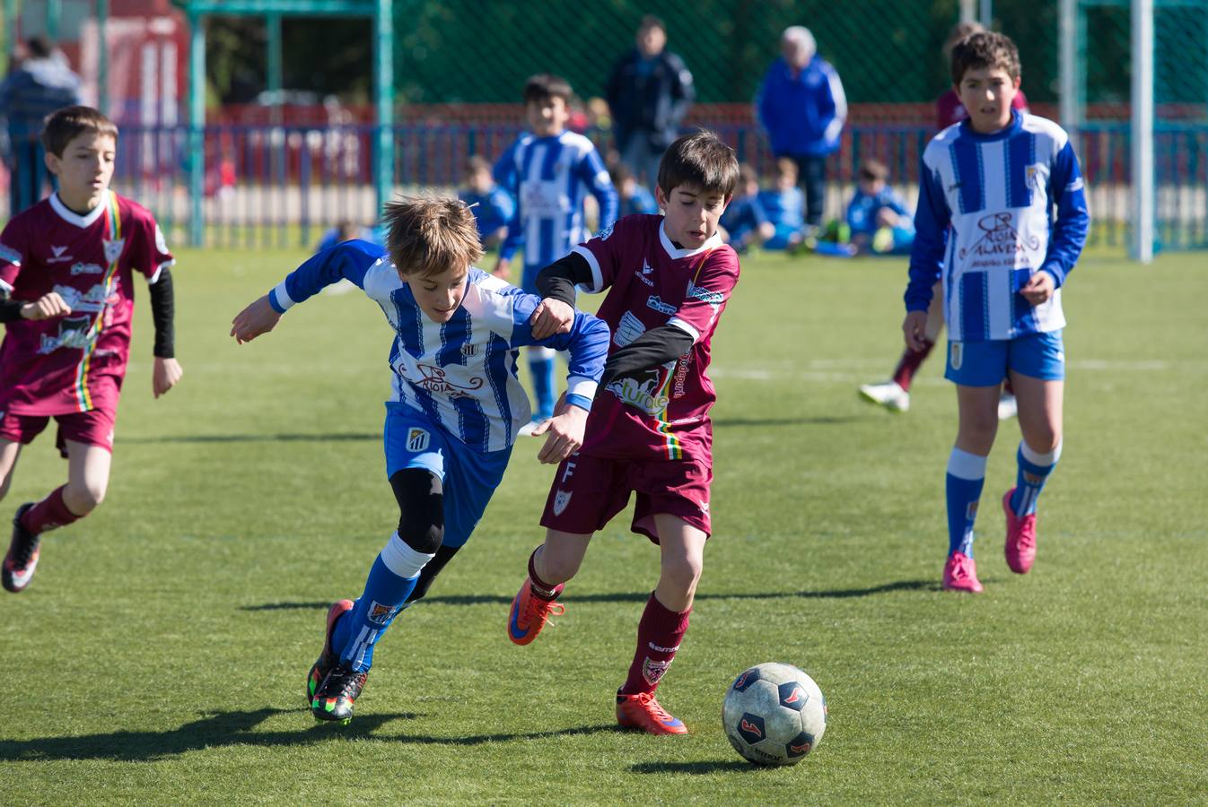 La esencia del fútbol, en Viana