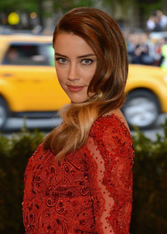 Amber Heard una rubia de película