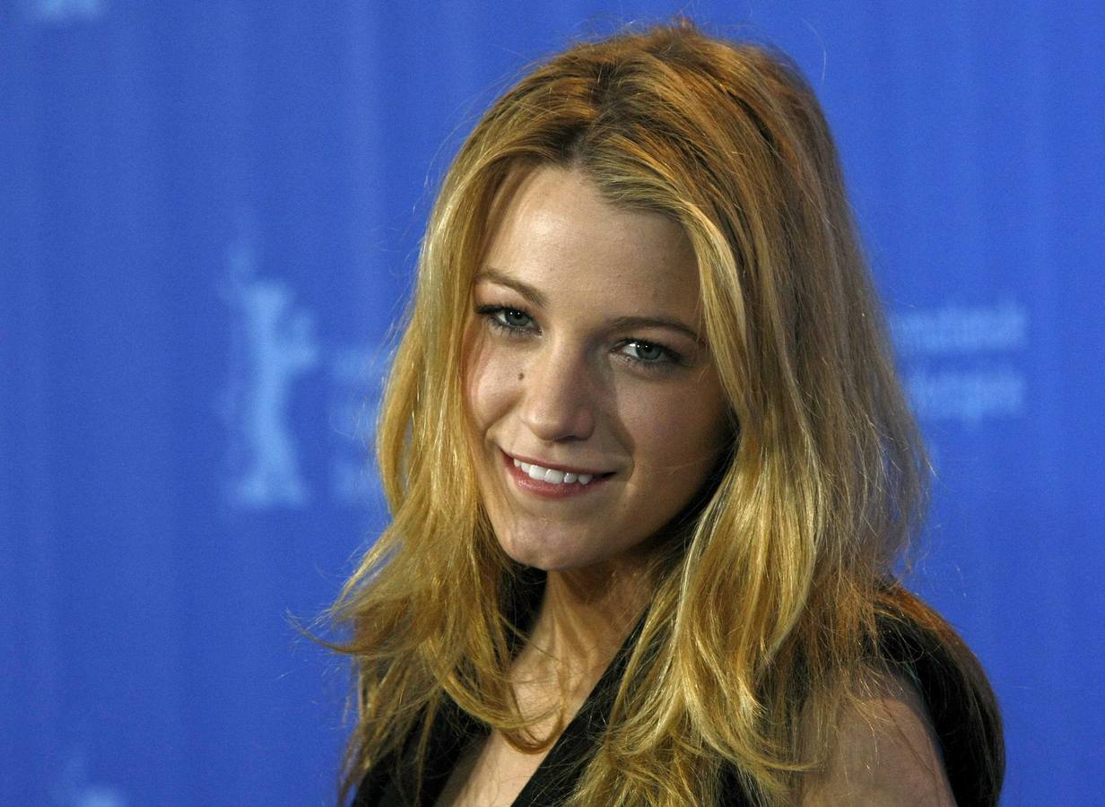 Blake Lively la espectacular rubia de Gossip Girl