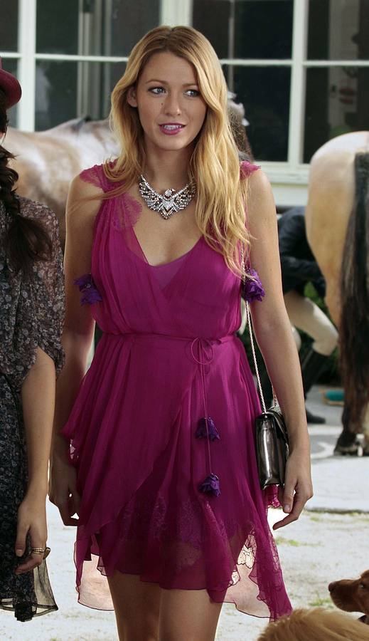 Blake Lively la espectacular rubia de Gossip Girl