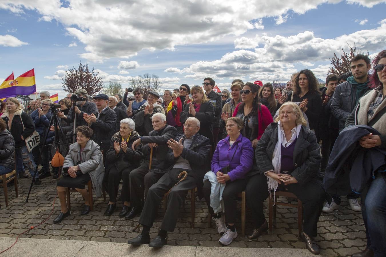 Inauguración del mapa de los presos de La Barranca