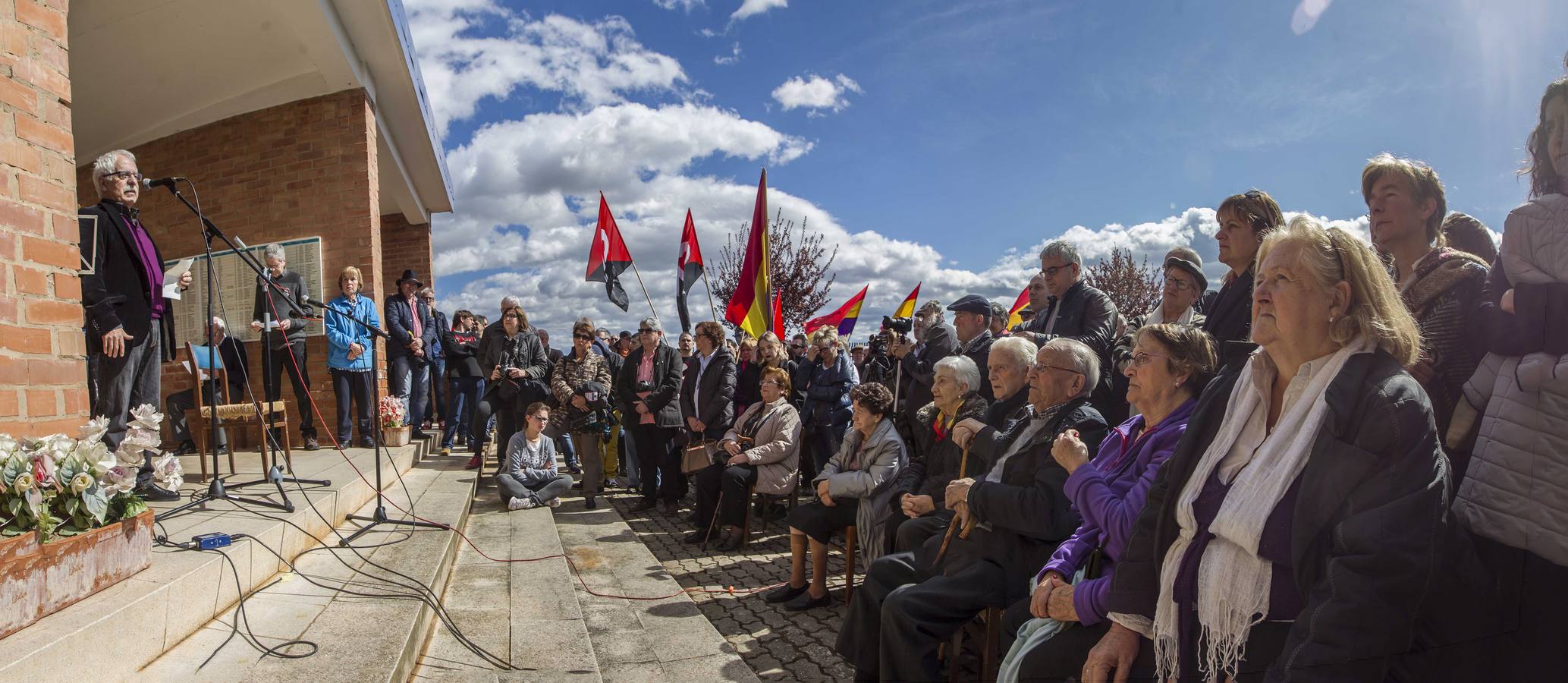 Inauguración del mapa de los presos de La Barranca