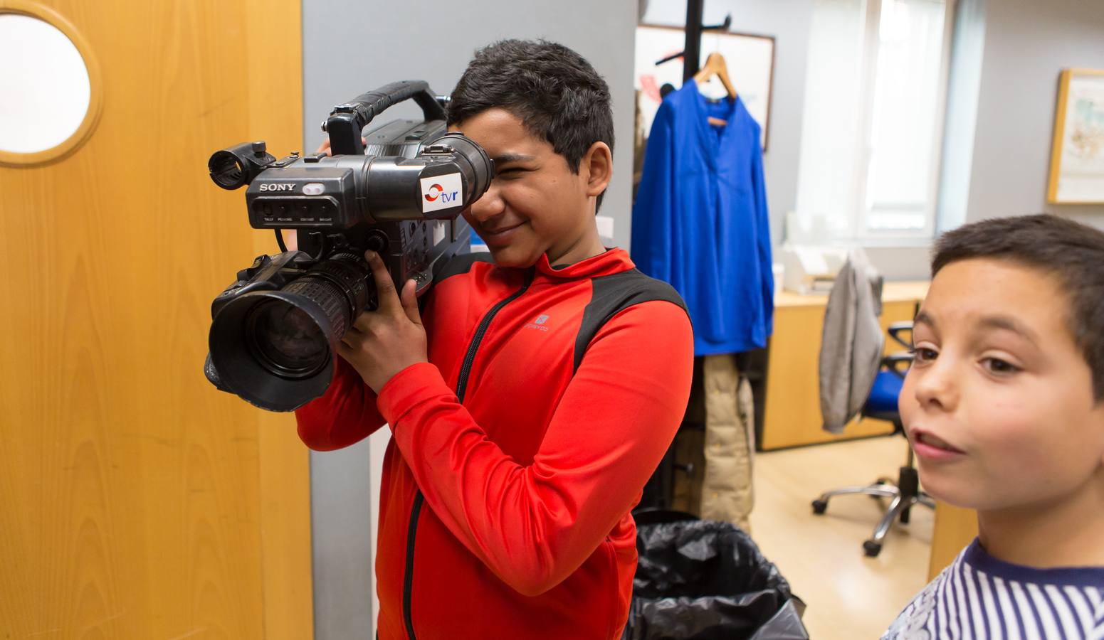 Los alumnos de 5º B de Primaria del Colegio Navarrete El Mudo visitan la multimedia de Diario LA RIOJA