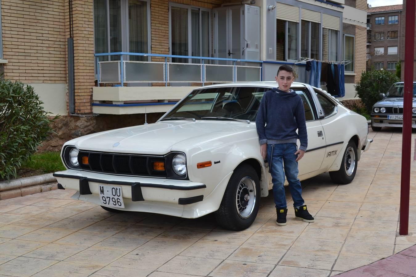 Coches antiguos en Nájera