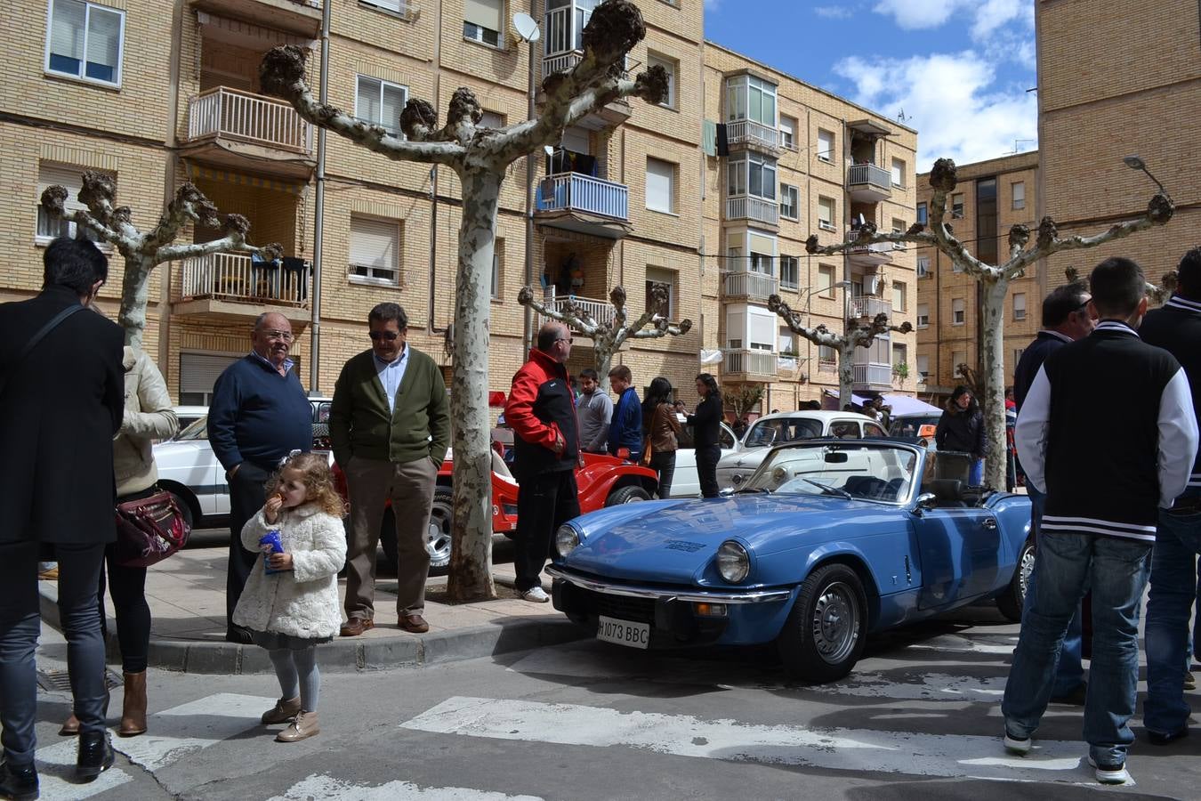 Coches antiguos en Nájera