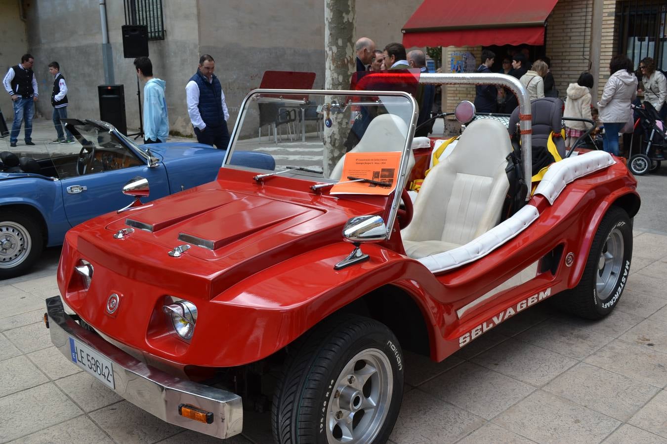 Coches antiguos en Nájera