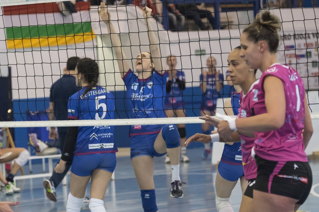 Ambientazo en Haro por el voley