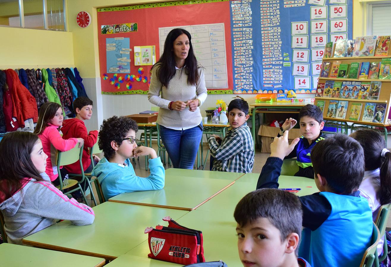 Aprendiendo inglés en el CEIP San Prudencio de Albelda