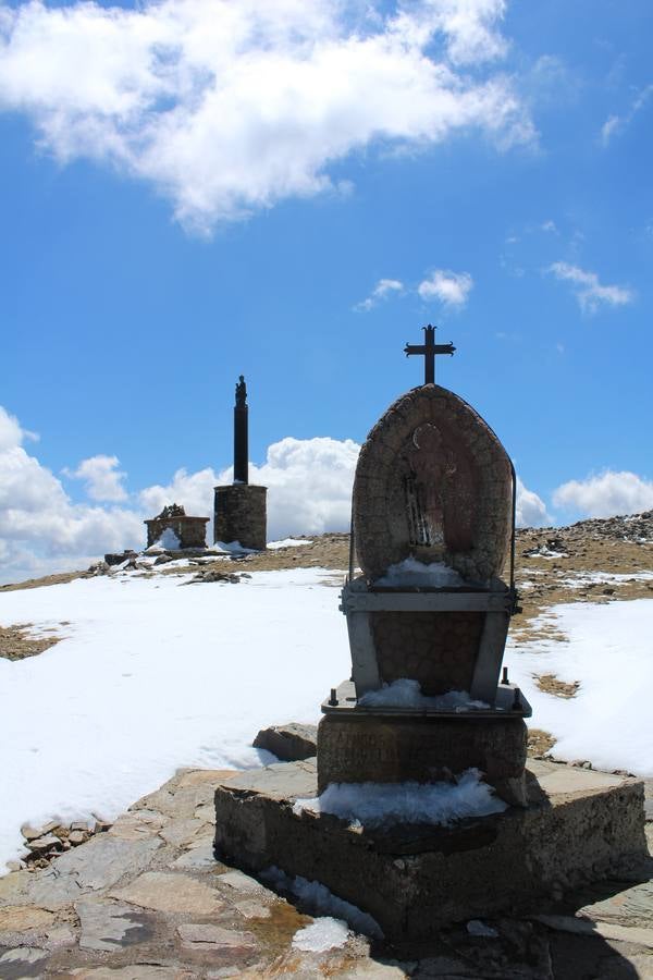 Empieza a retirarse la nieve del San Lorenzo