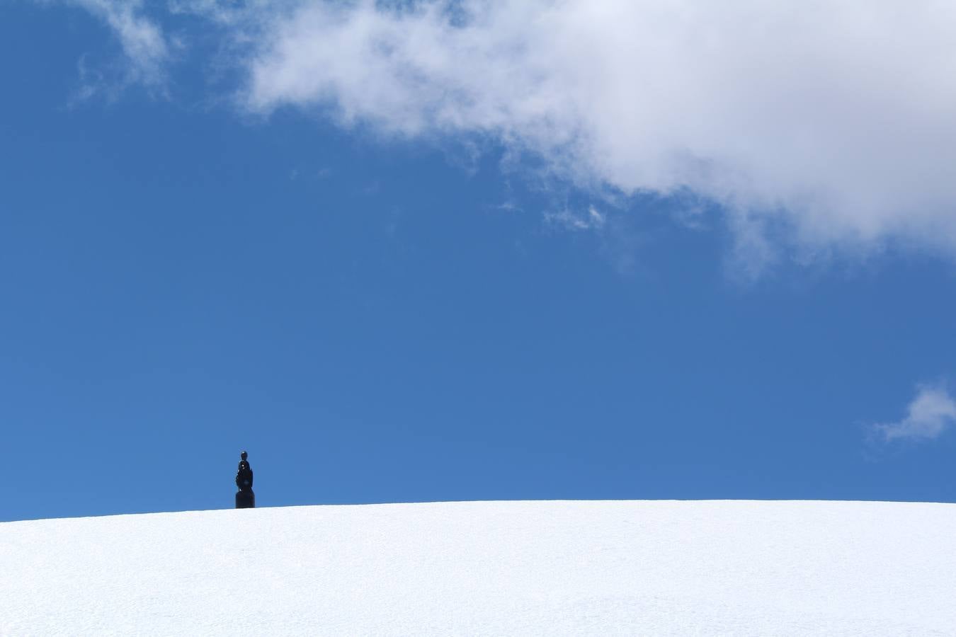 Empieza a retirarse la nieve del San Lorenzo