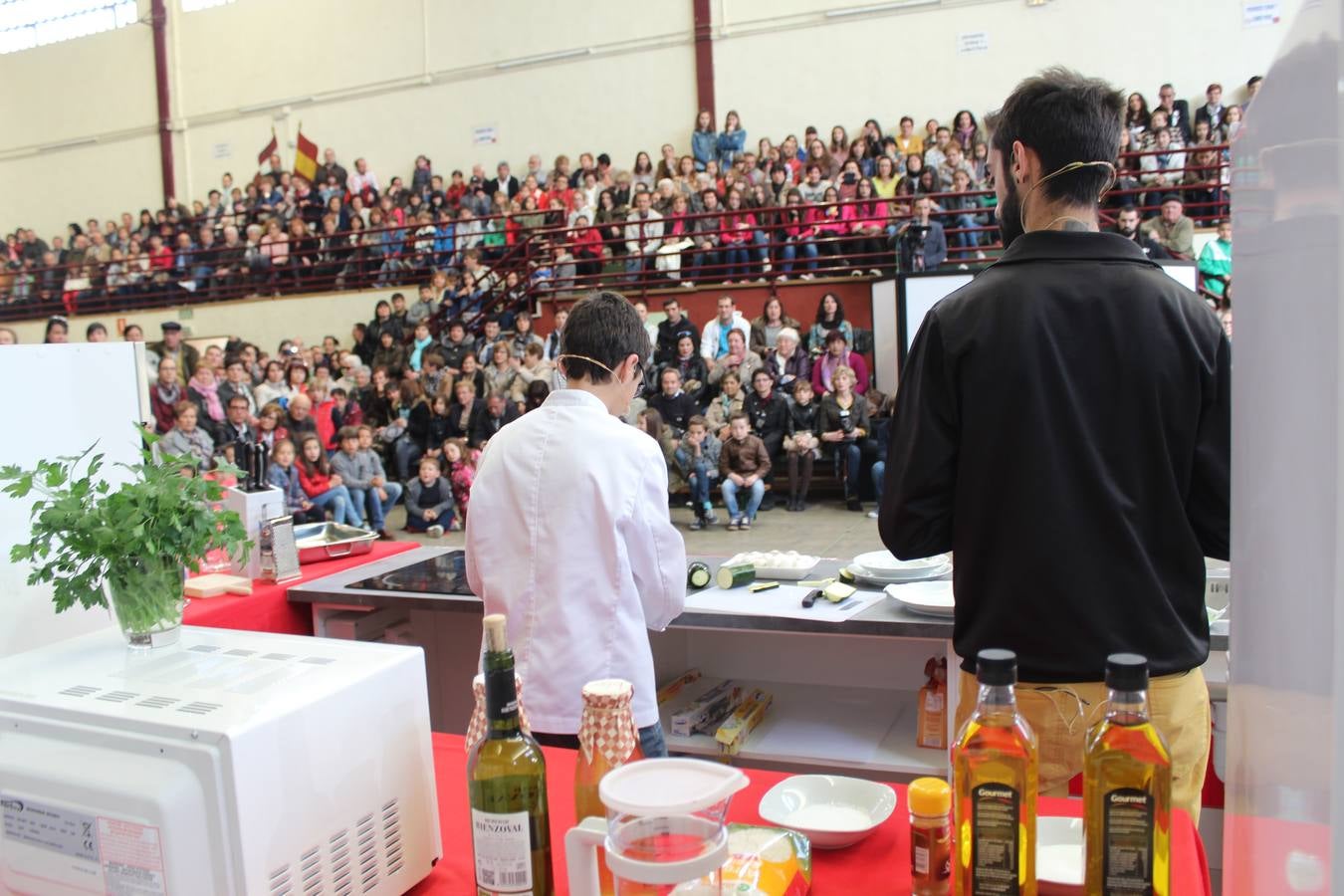 La cocina se convierte en espectáculo en Pradejón