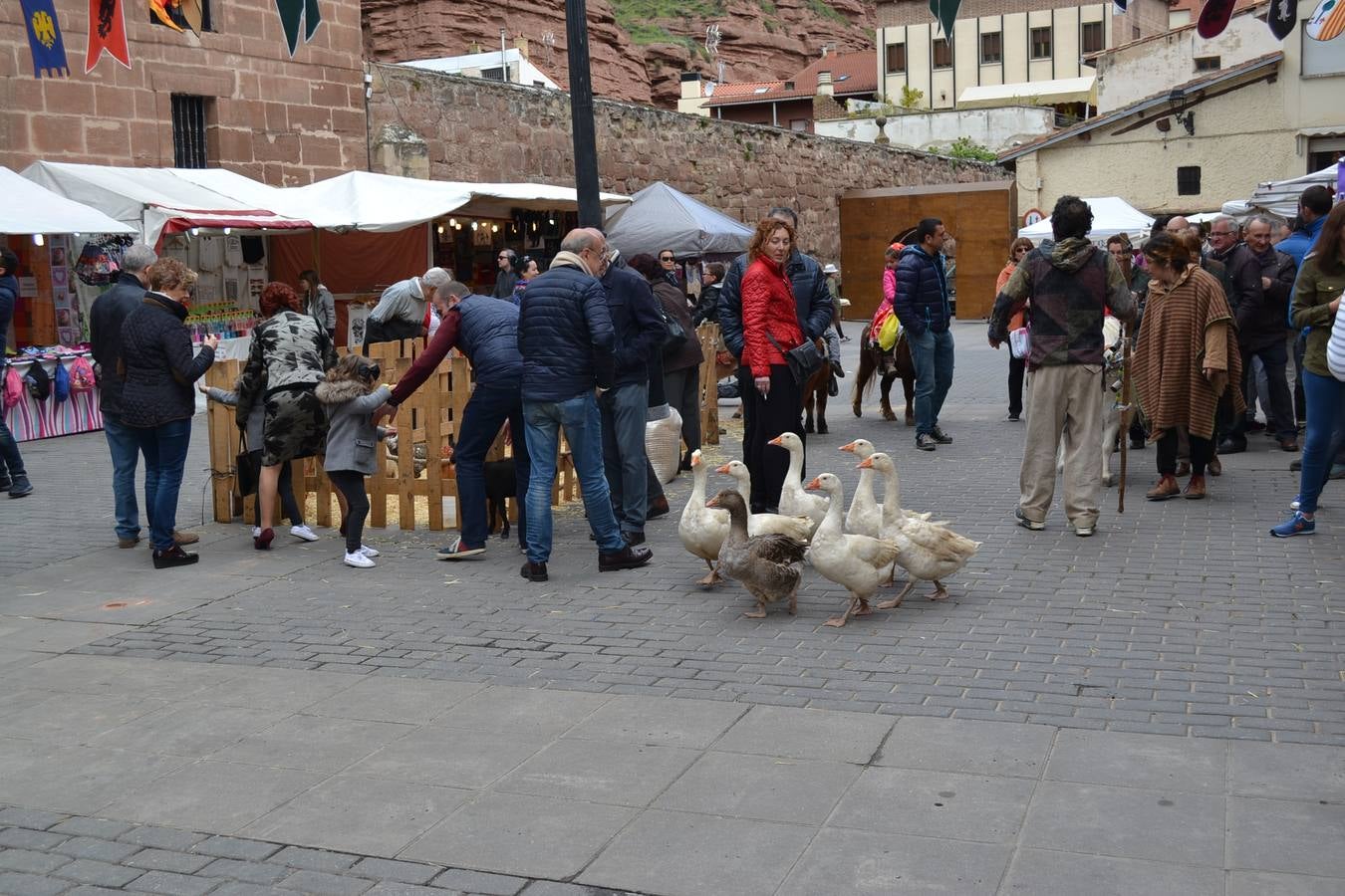 Mercado medieval de Nájera