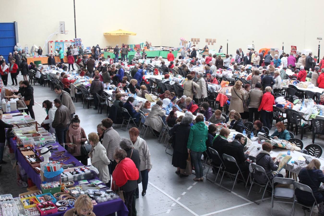 Encuentro de bolilleras en Alfaro