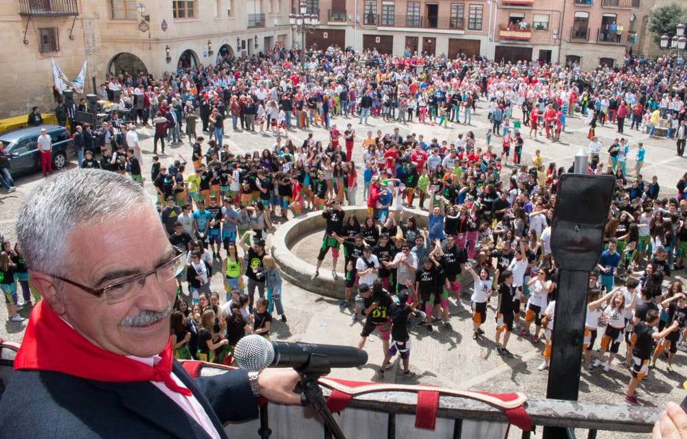 Primer día de fiestas en Santo Domingo: cohete, tradiciones y mucha diversión