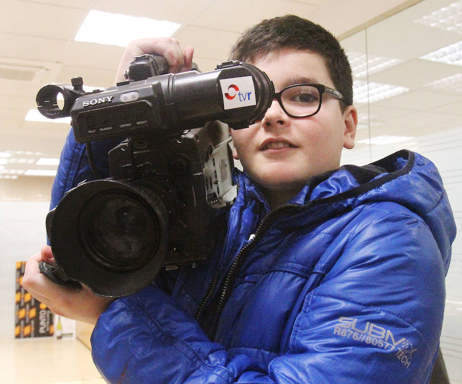 Visita de los alumnos de Maristas (I)