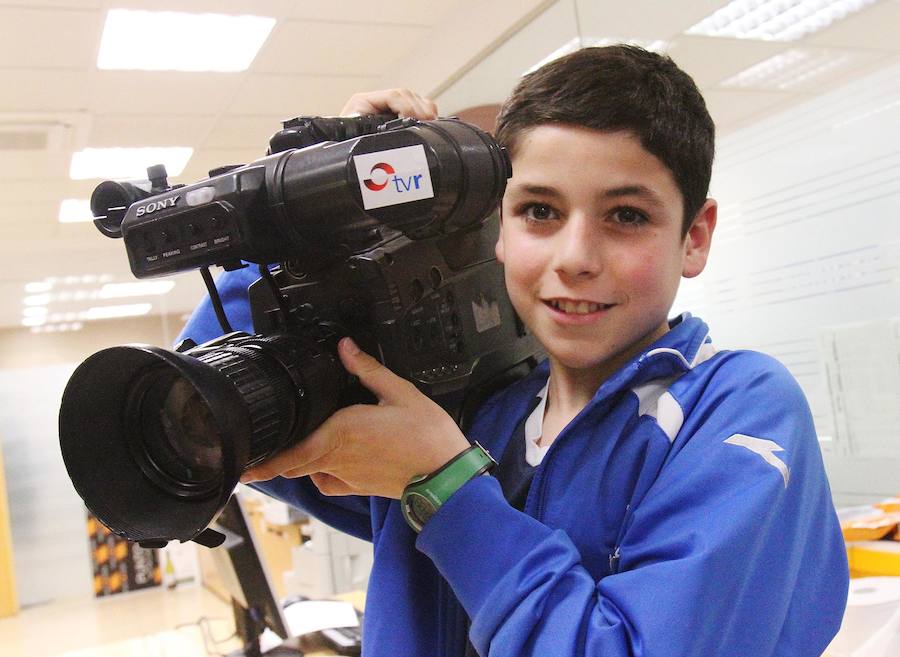 Visita de los alumnos de Maristas (I)