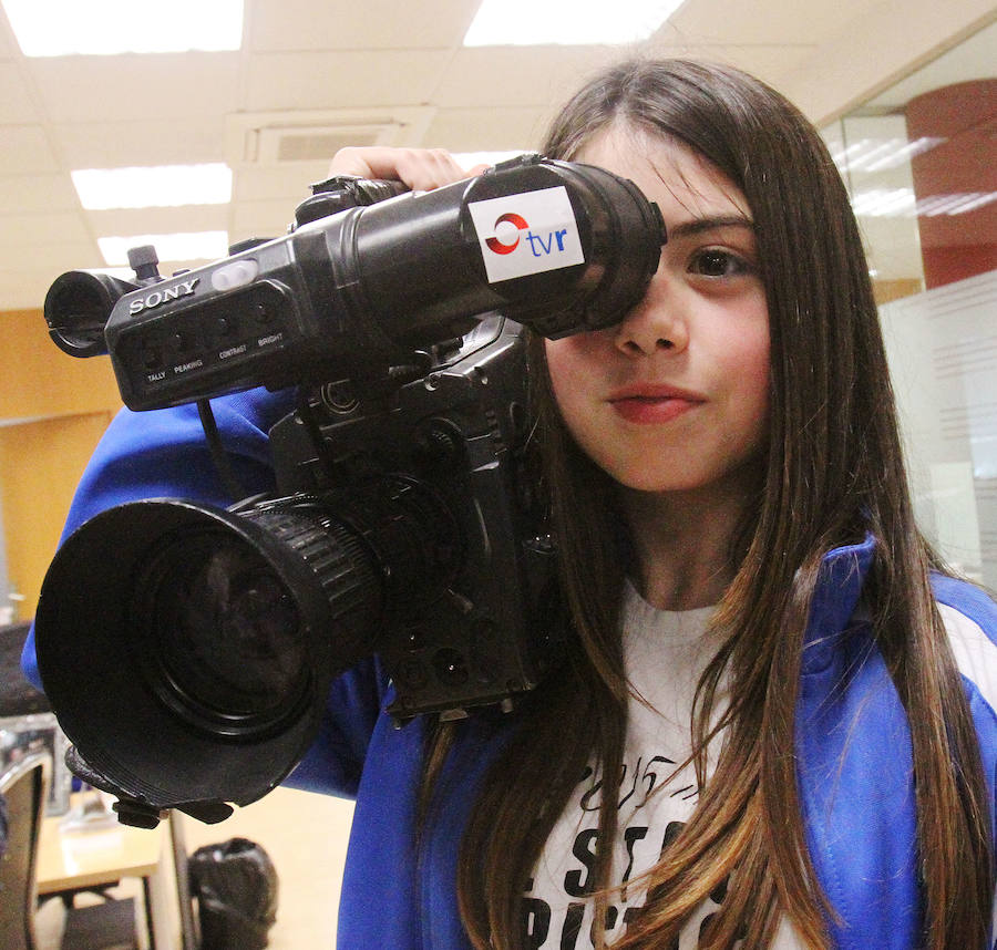 Visita de los alumnos de Maristas (I)