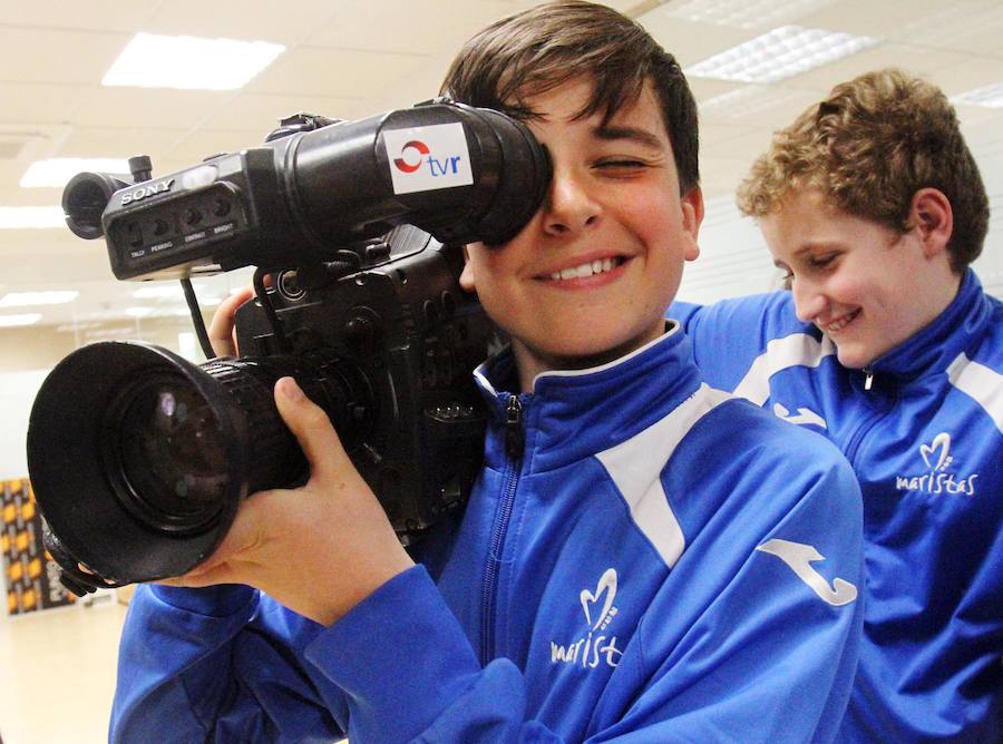 Visita de los alumnos de Maristas (II)