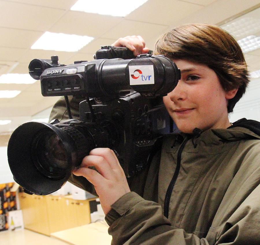 Visita de los alumnos de Maristas (II)