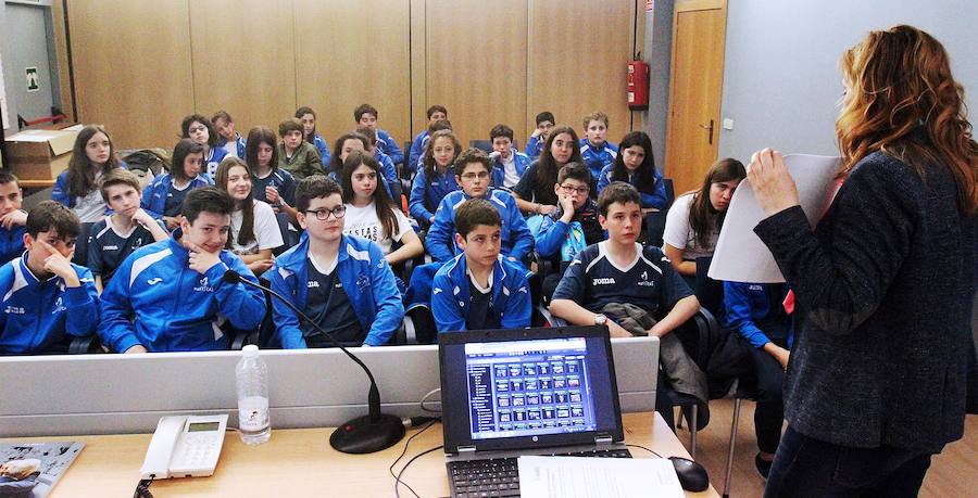 Visita de los alumnos de Maristas (II)