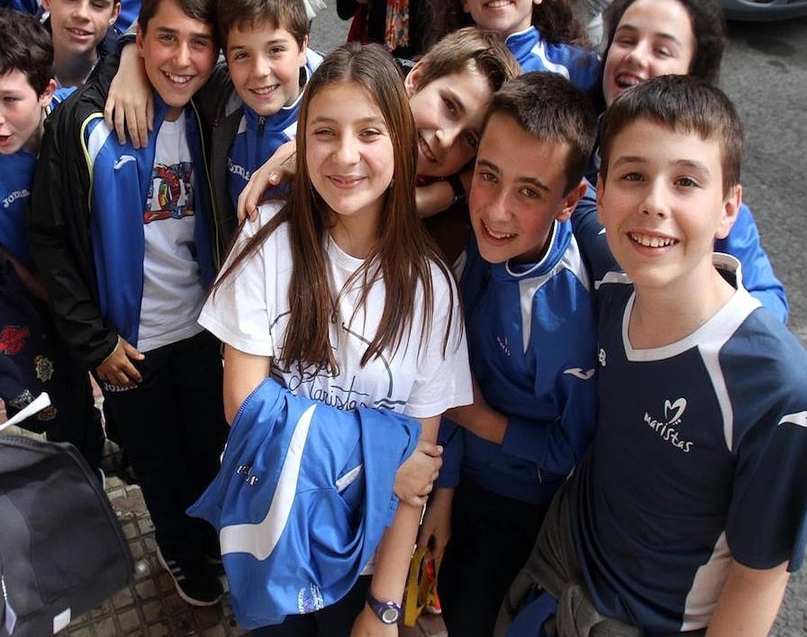 Visita de los alumnos de Maristas (II)