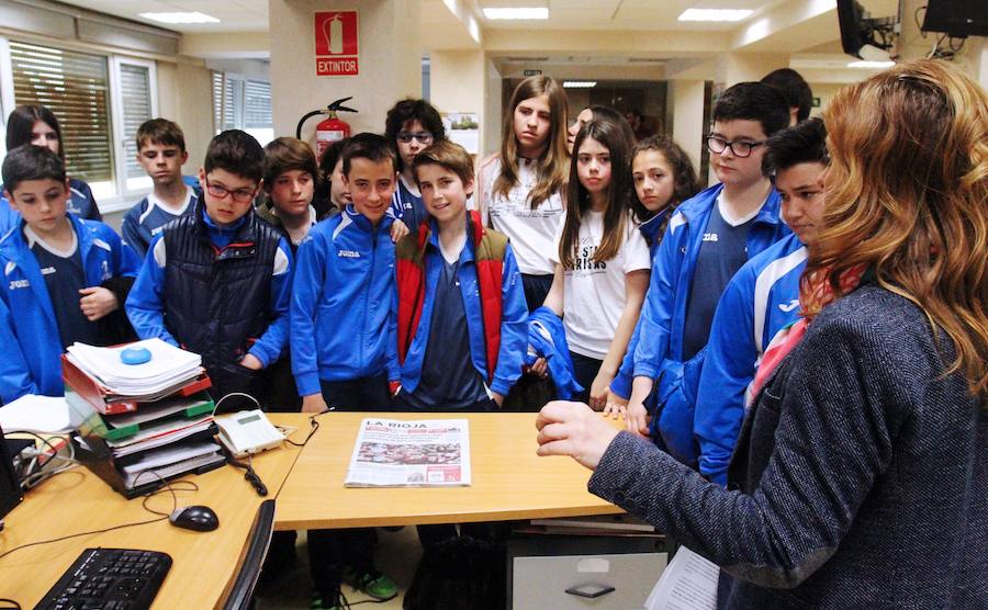 Visita de los alumnos de Maristas (II)