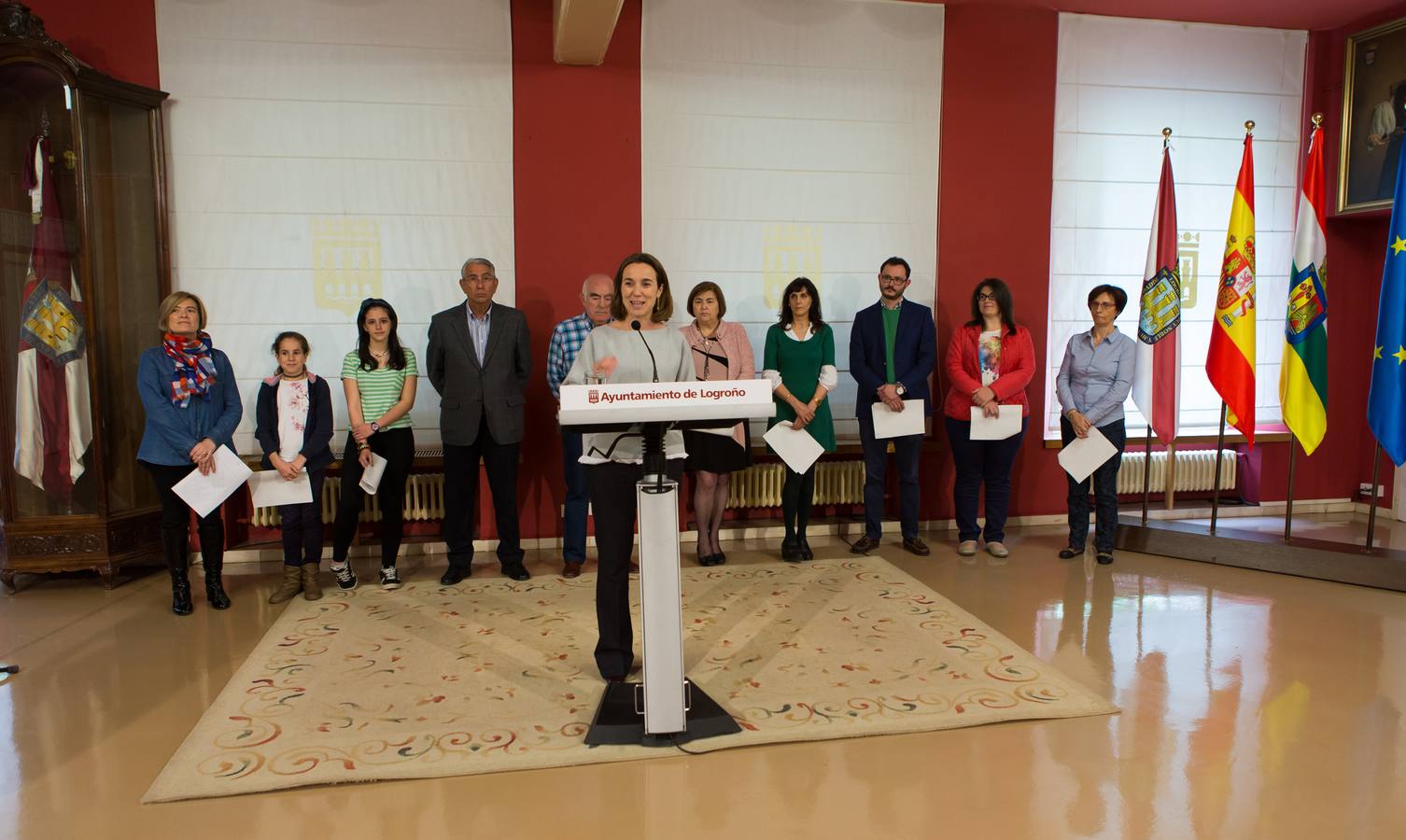 El Día Internacional de la Familia en el Ayuntamiento de Logroño