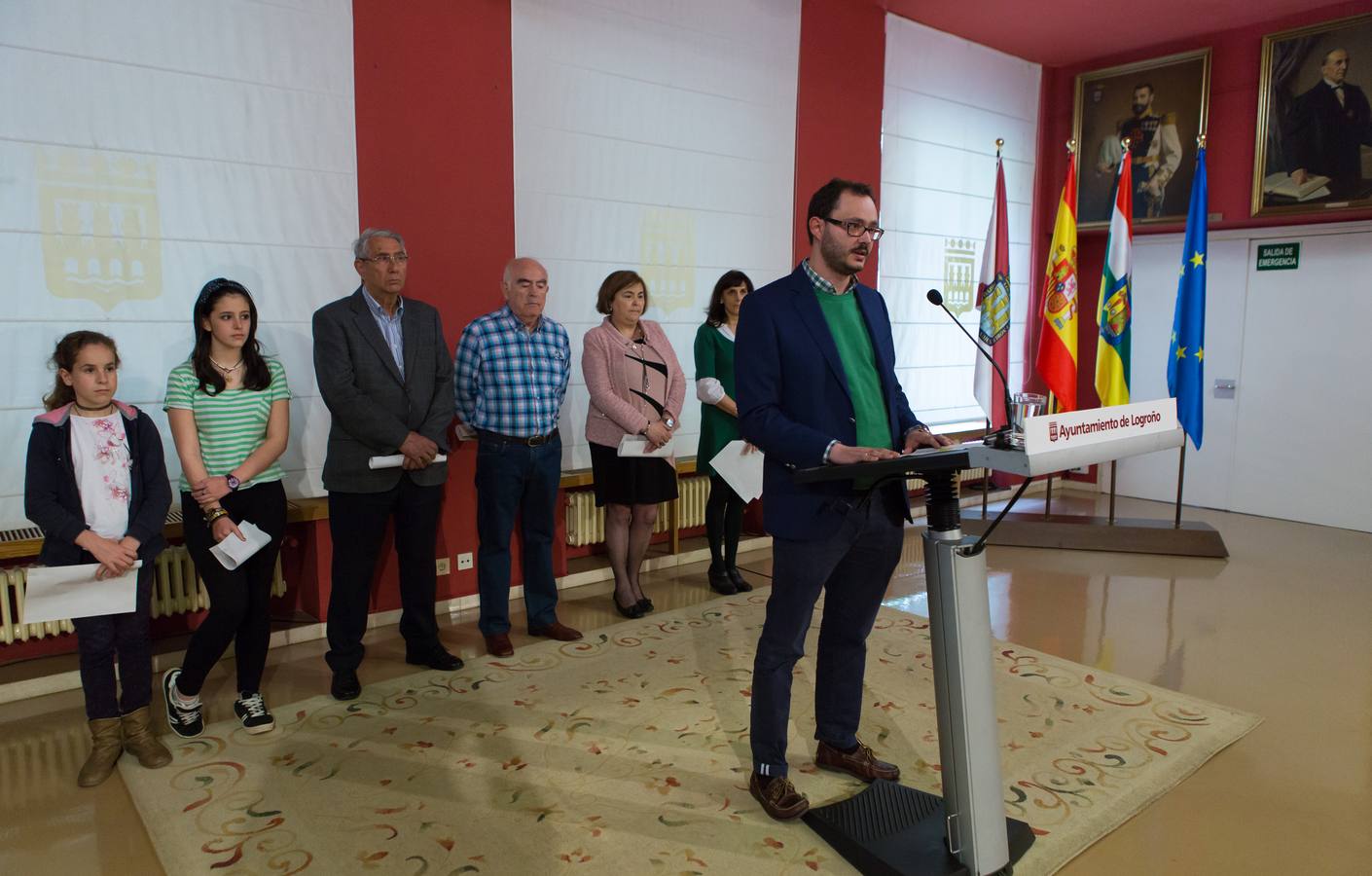 El Día Internacional de la Familia en el Ayuntamiento de Logroño