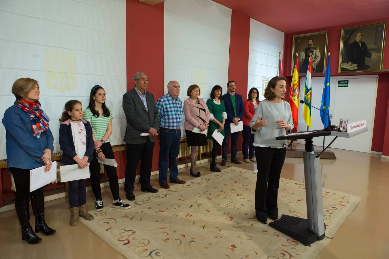 El Día Internacional de la Familia en el Ayuntamiento de Logroño