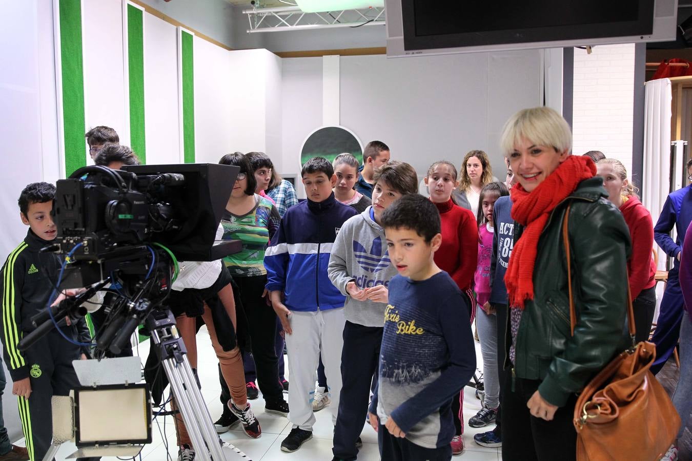 Los alumnos del Colegio Los Ángeles visitan la multimedia de Diario LA RIOJA