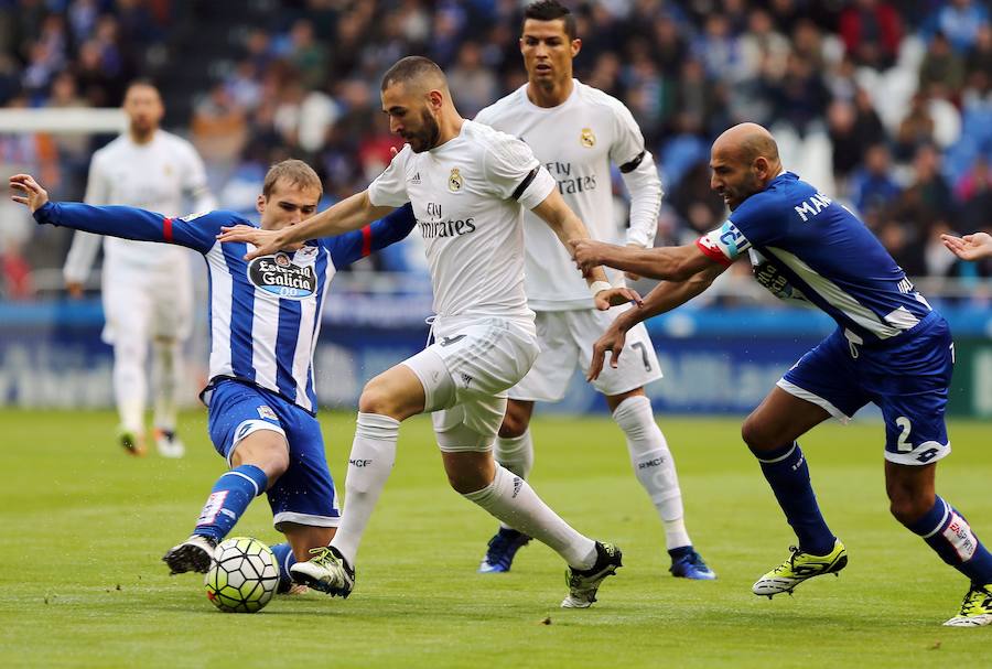 Las mejores imágenes del Deportivo - Real Madrid