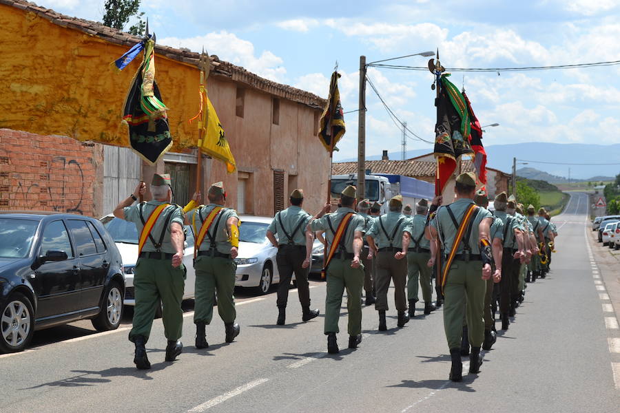 Homenaje de la Legión en Hormilla