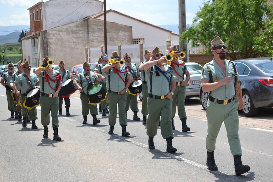 Homenaje de la Legión en Hormilla