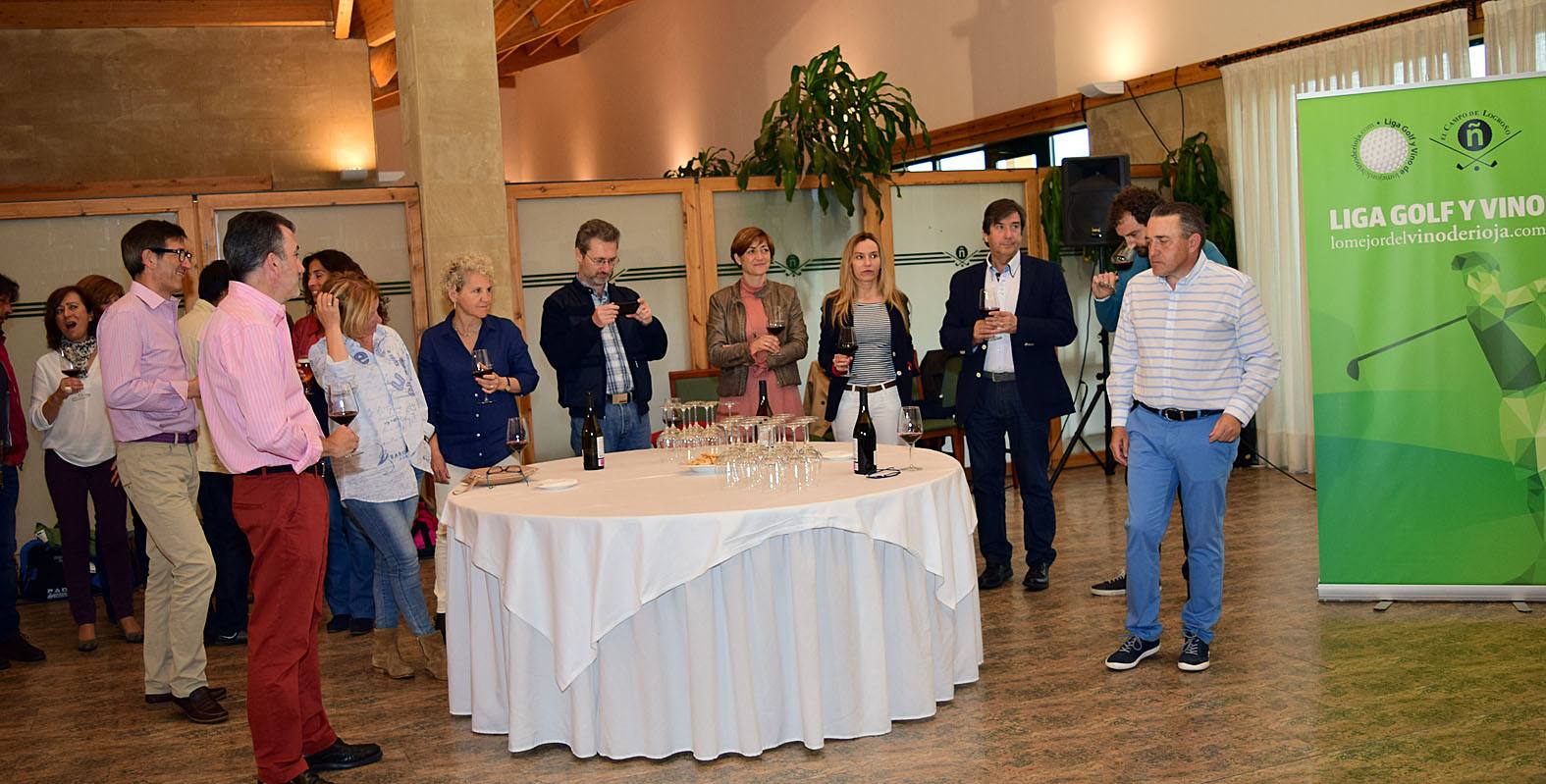 Torneo de Patrocinadores de la Liga Golf y Vino. La entrega de premios (I)